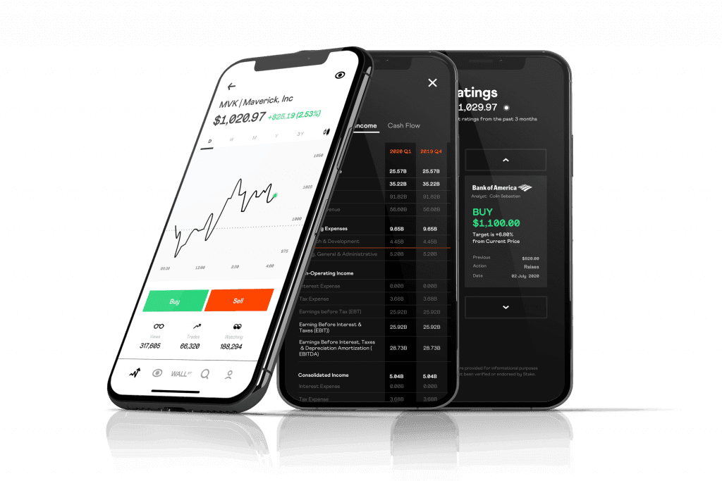 Stake review app 