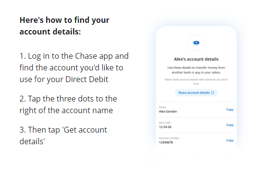 Chase bank UK